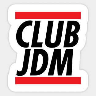 CLUB JDM Sticker